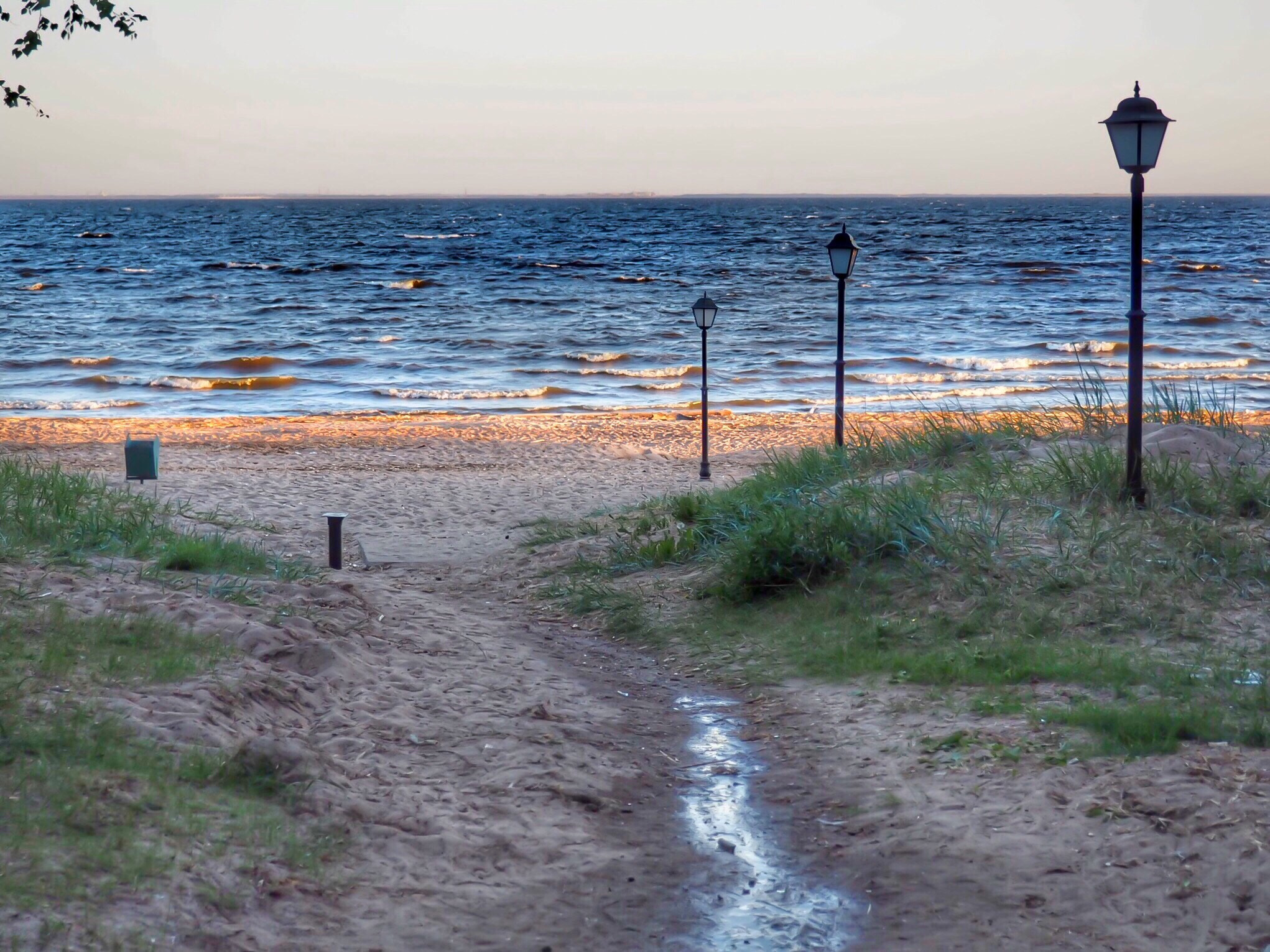 Olympus PEN E-PL7 sample photo. Storm on the gulf of finland. repino, st. petersburg photography