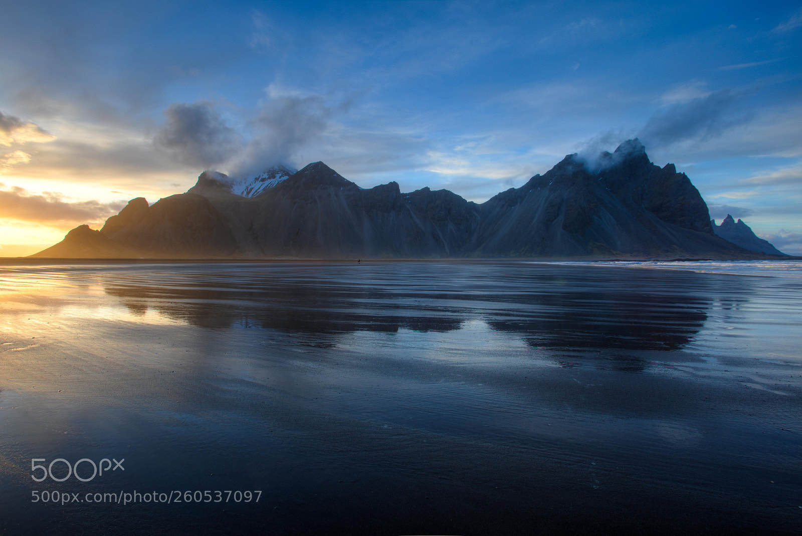 Canon EOS 6D + Canon EF 17-40mm F4L USM sample photo. Stokksnes sunset photography