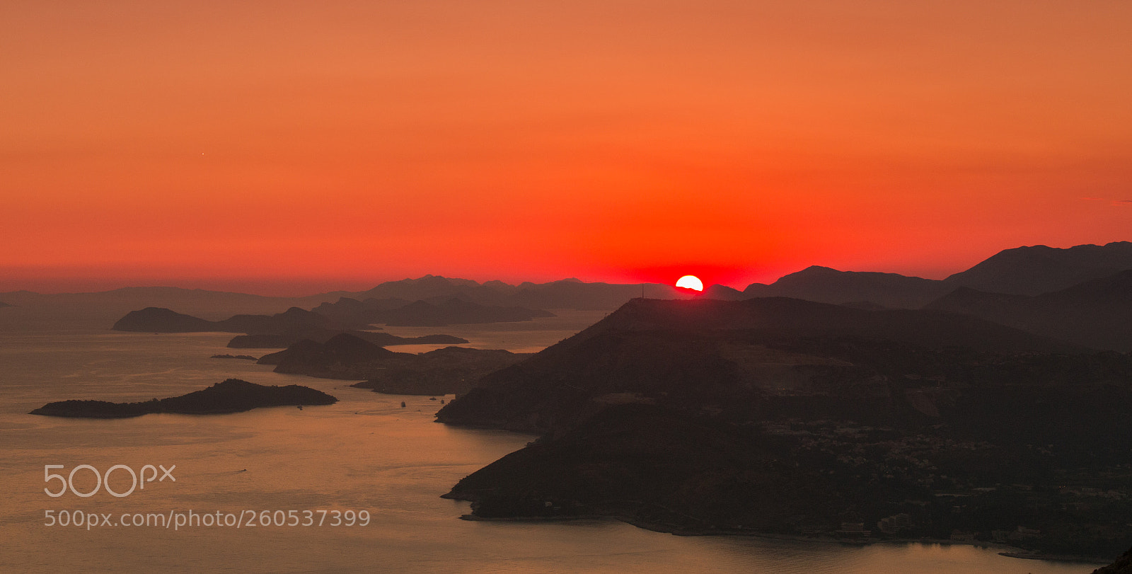 Canon EOS 70D sample photo. Sunset from vidikovac sivi photography