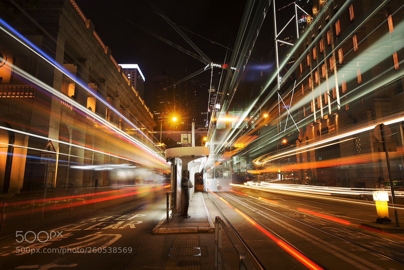 Nikon D800E sample photo. Light trail hong kong photography