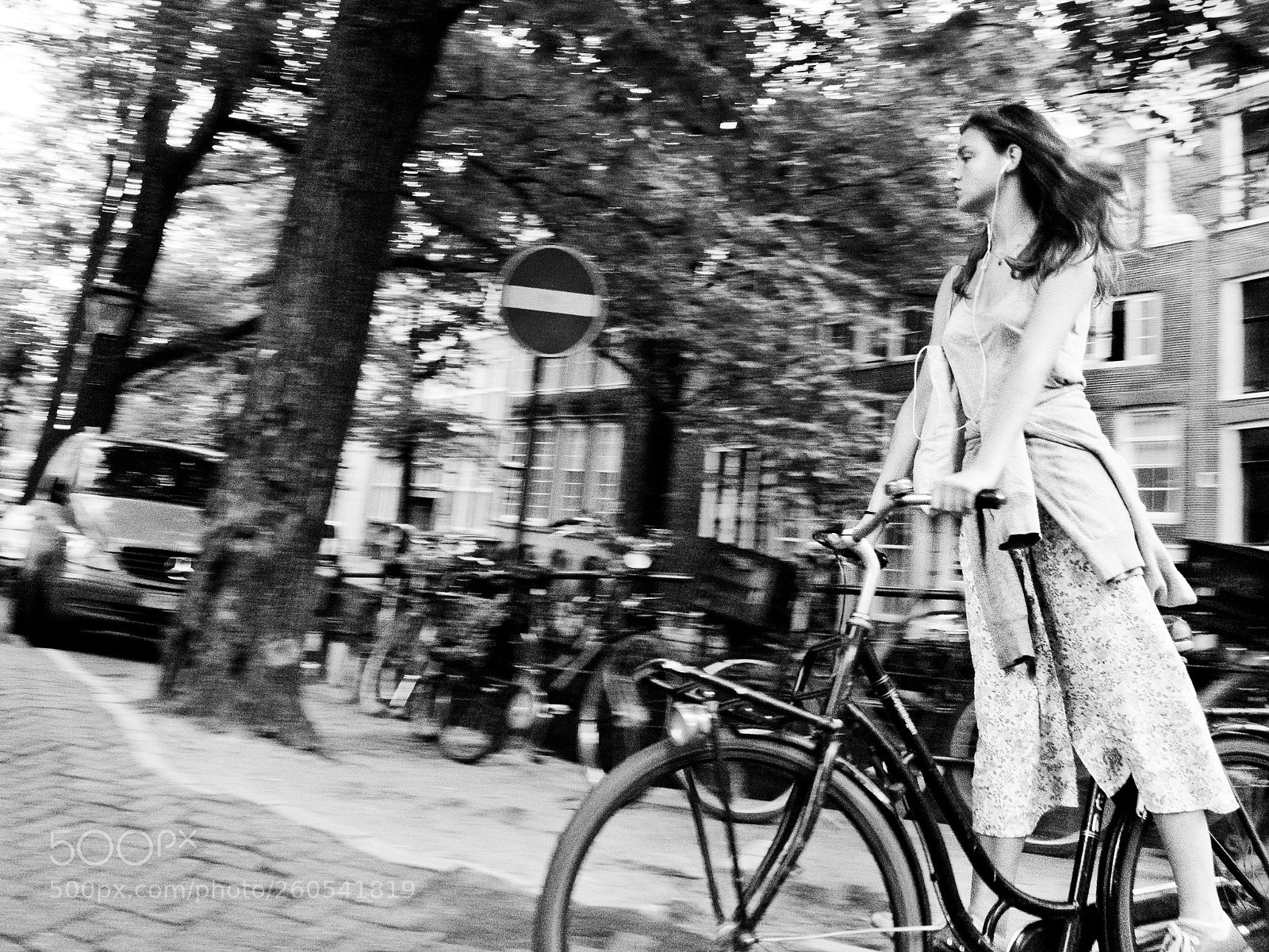 Olympus OM-D E-M1 sample photo. Amsterdam b&w photography