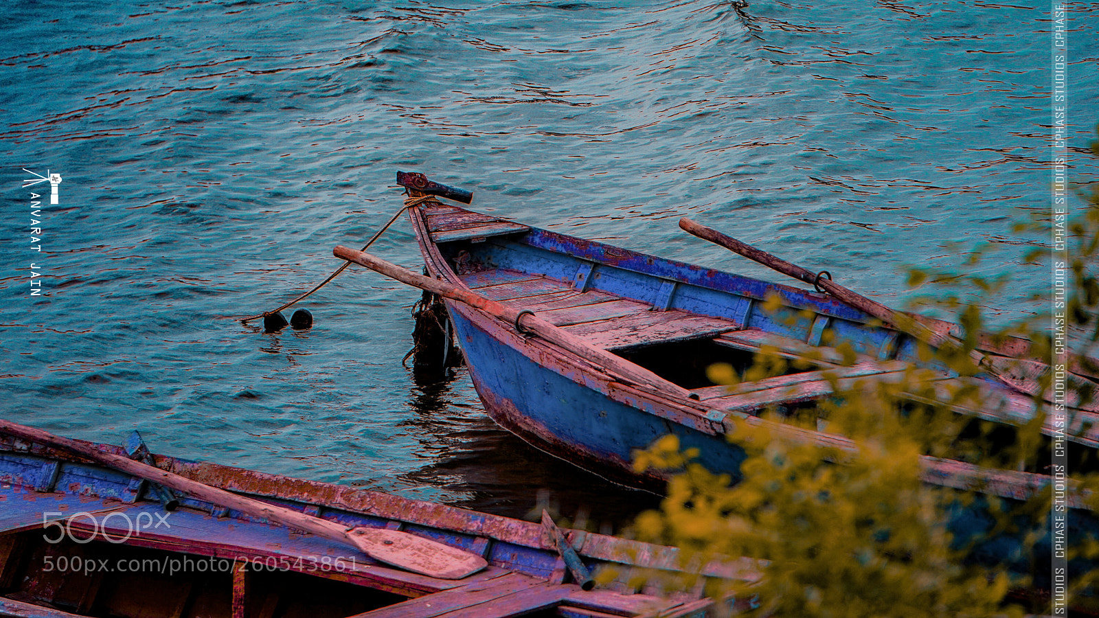 Sony a6000 sample photo. Blue boat photography