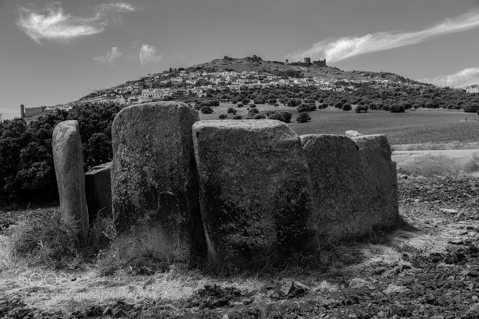 Canon EOS 6D sample photo. Paisaje desde dolmen en photography