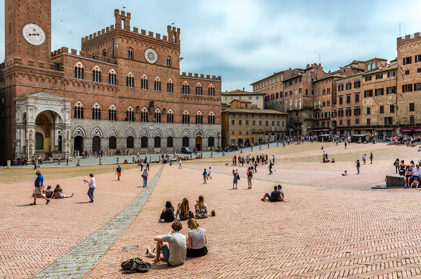 Nikon D800E sample photo. Piazza del campo and photography