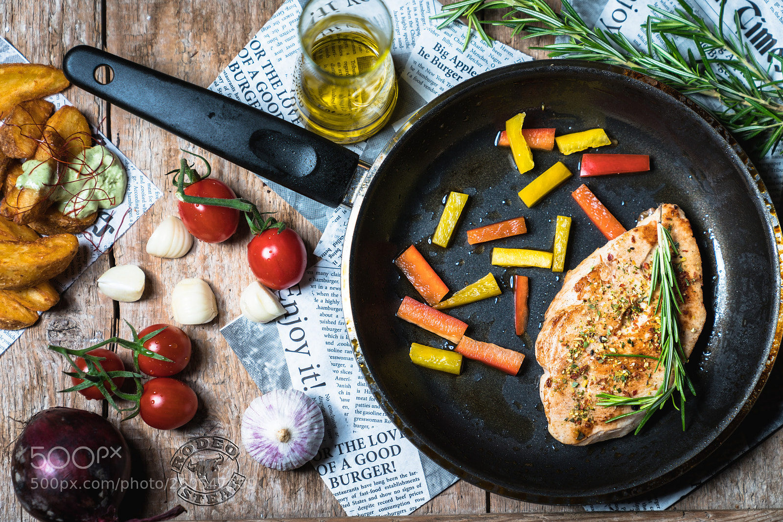 Sony a7R II sample photo. Rodeo-steak photography