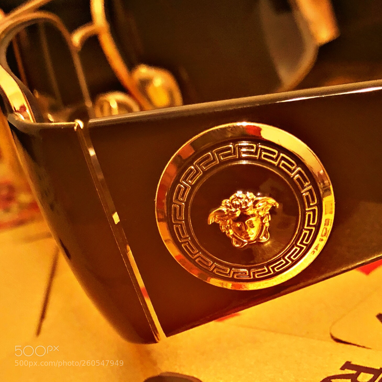Apple iPhone 8 Plus sample photo. Versace shades photography