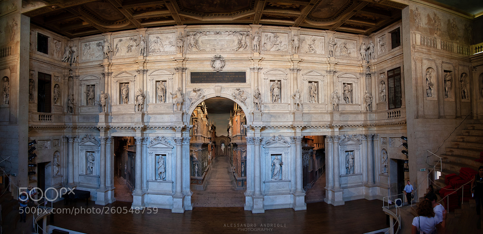 Nikon D750 sample photo. Teatroolimpico-the most beautiful theater photography