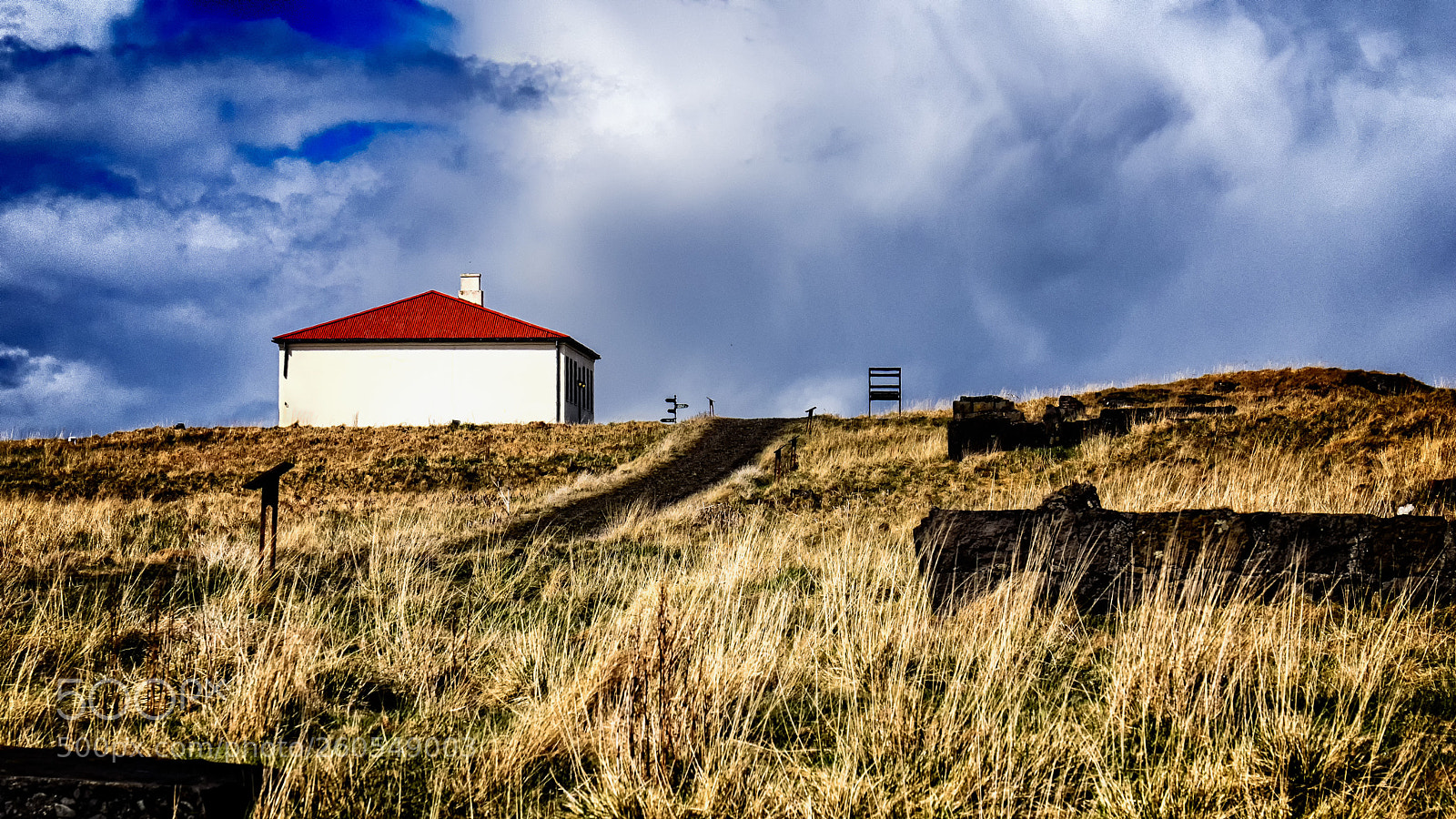 Olympus OM-D E-M1 sample photo. The schoolhouse (color) photography