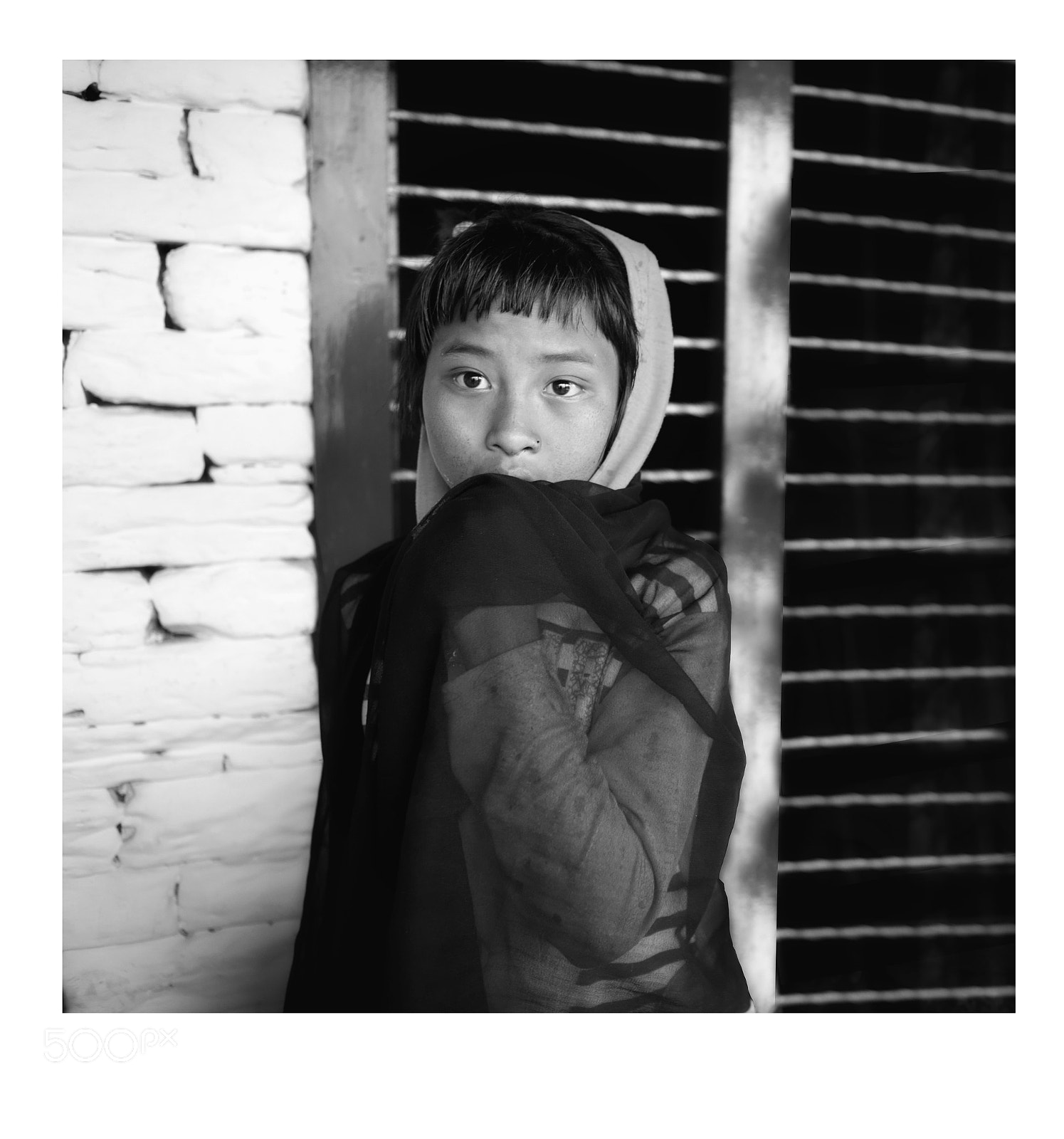 Canon EOS 5D Mark II sample photo. Polaroid portrait photography