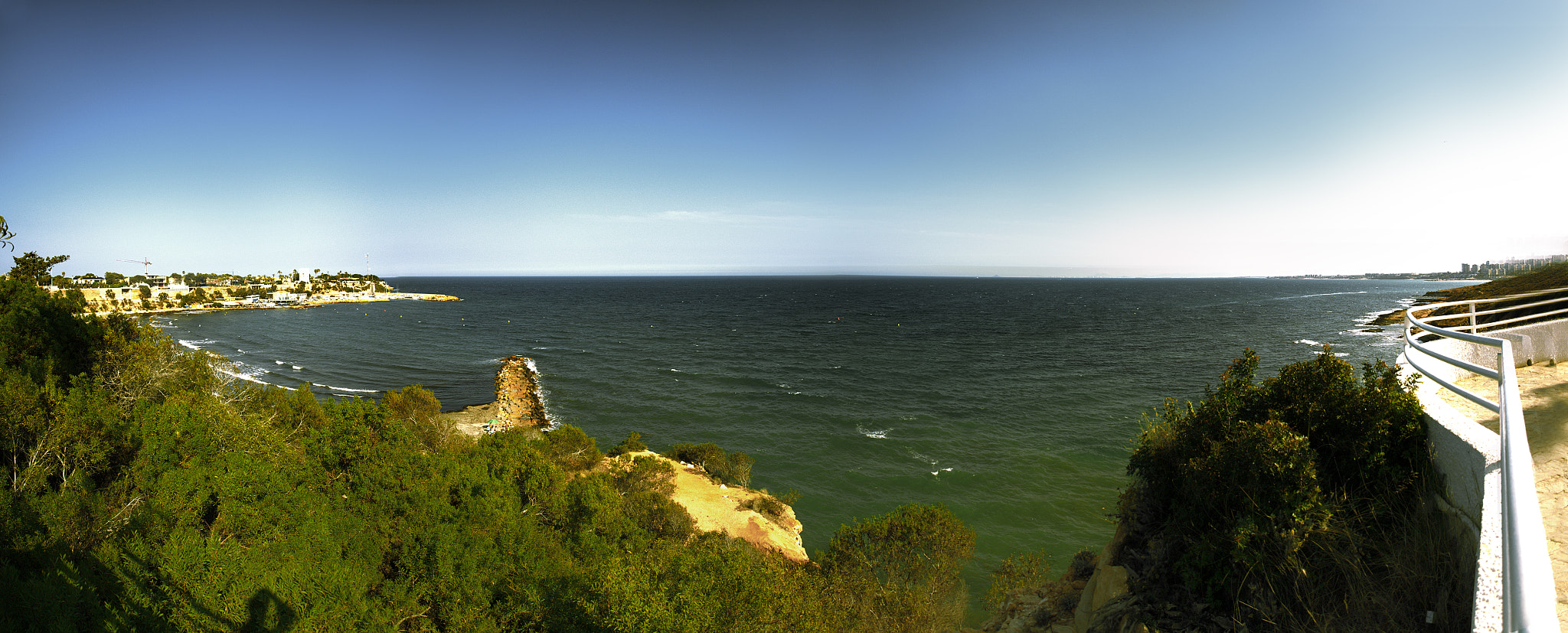 Olympus E-600 (EVOLT E-600) sample photo. Panoramica del puerto de cabo roig photography