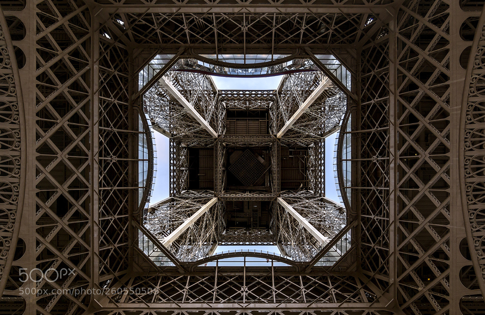 Canon EOS 70D sample photo. Eiffel tower from below photography