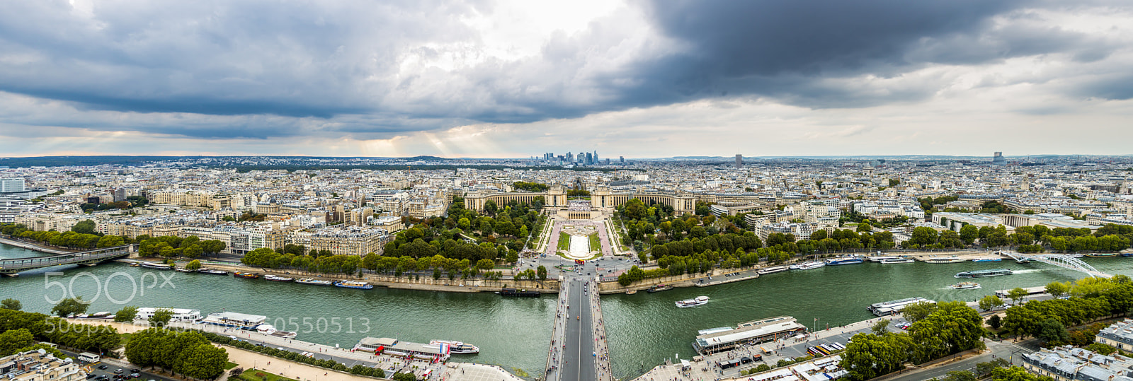 Canon EOS 70D sample photo. Seine river and trocadero photography