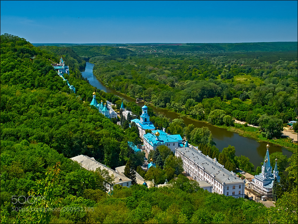 Olympus E-3 sample photo. Svyatogorsky monastery photography
