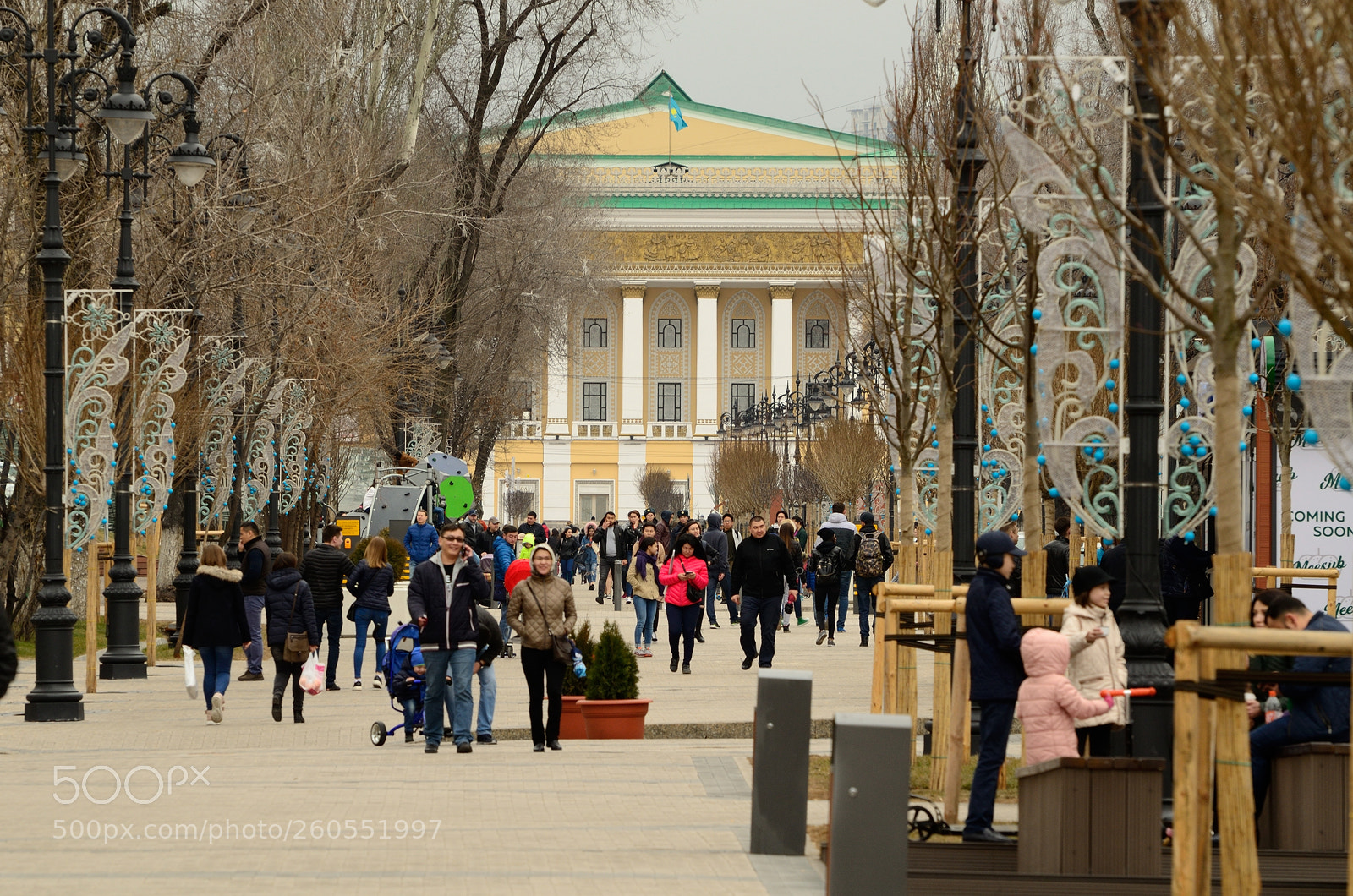 Nikon D5100 sample photo. Almaty panfilov street.jpg photography