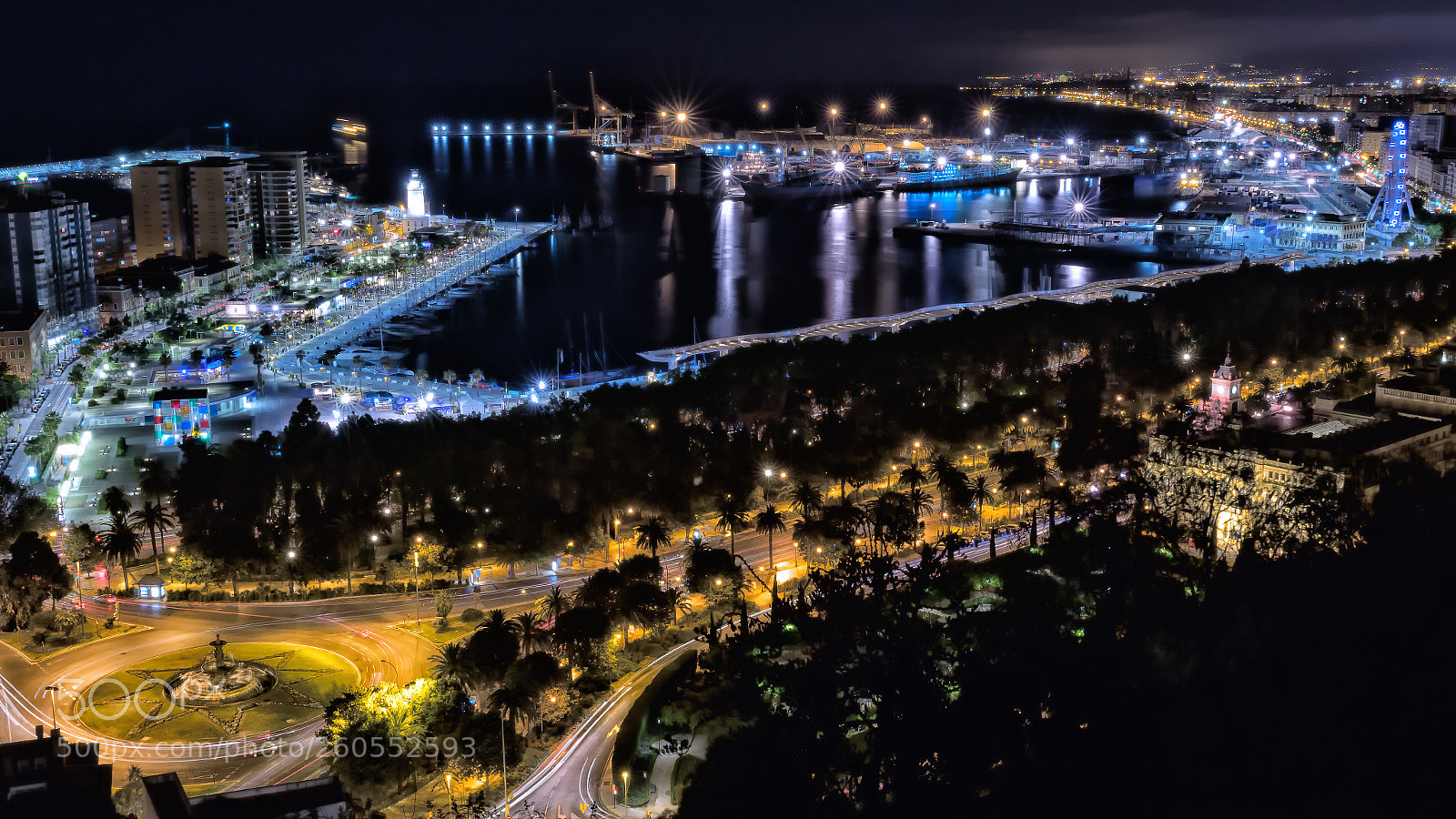 Canon EOS 7D Mark II sample photo. Málaga nocturna.... photography