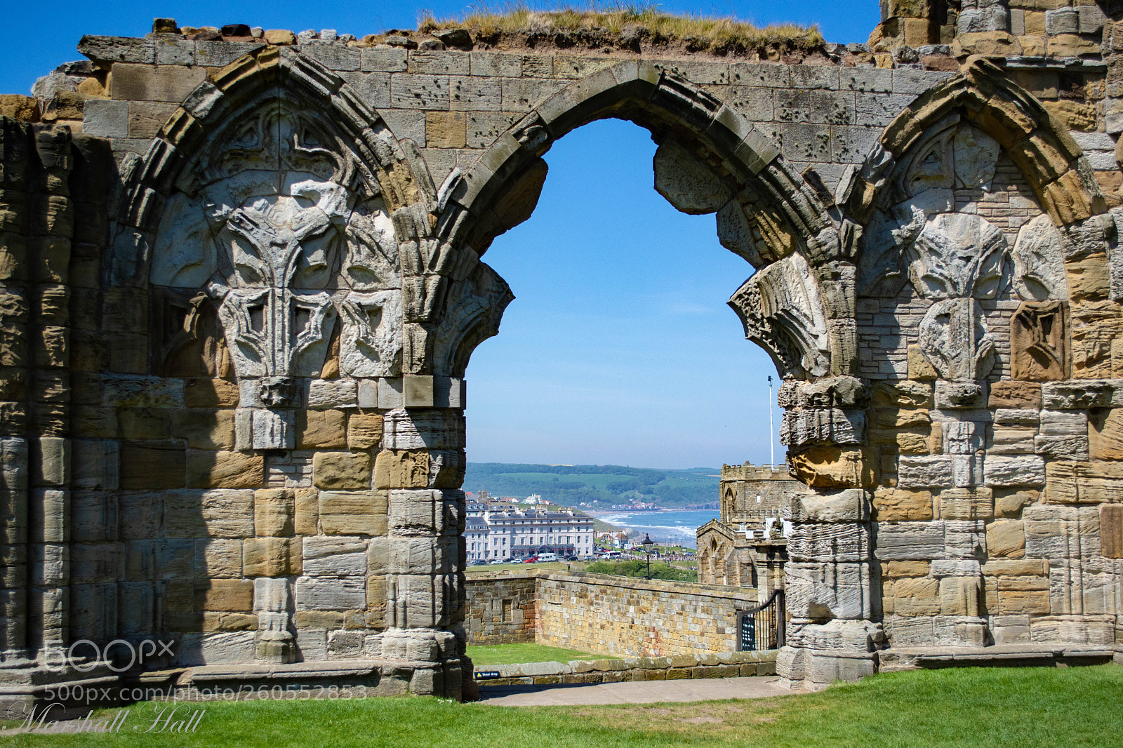 Nikon D7200 sample photo. Whitby abbey view photography