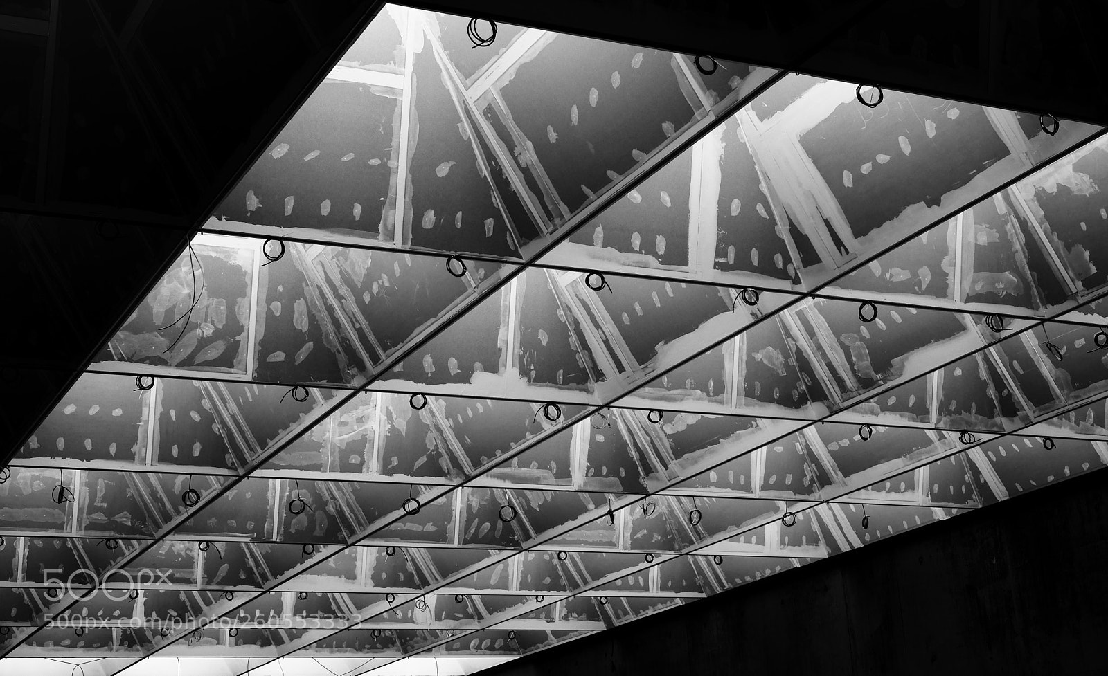 Fujifilm X-T20 sample photo. Ceiling construction photography
