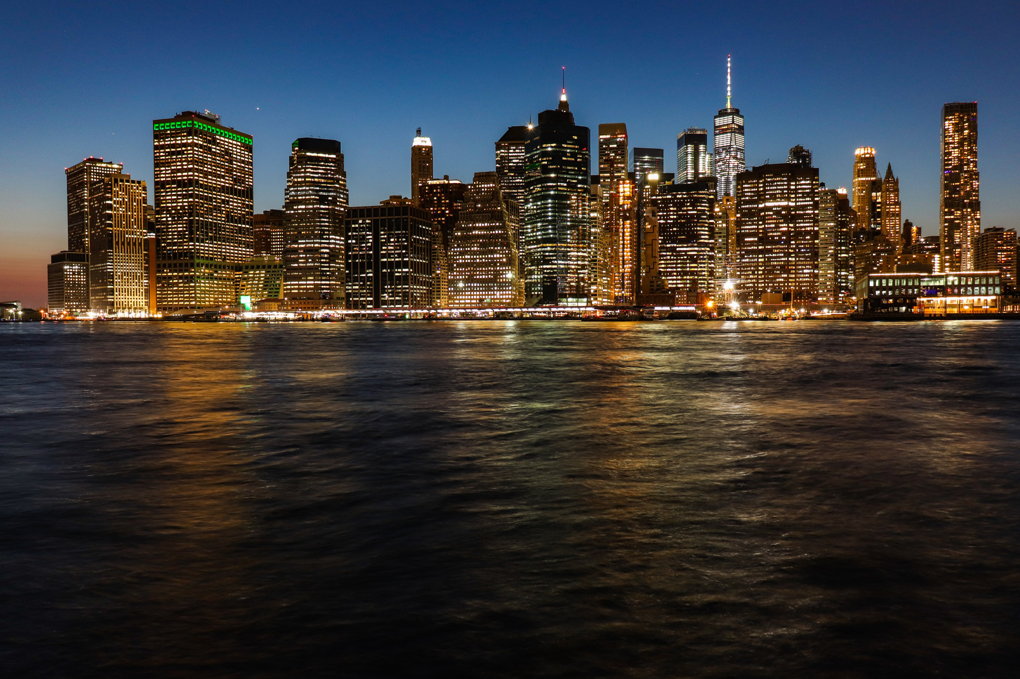 Canon EOS 200D (EOS Rebel SL2 / EOS Kiss X9) sample photo. Manhattan. sunset from brooklyn photography