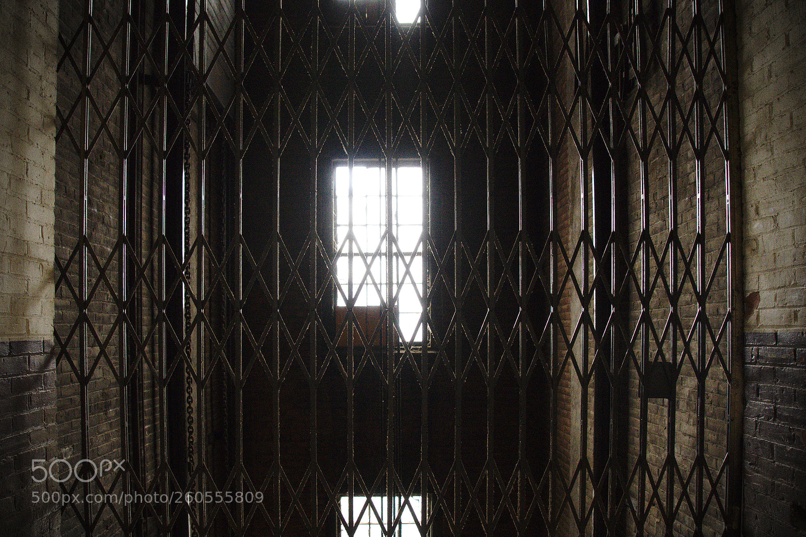 Sony a7 III sample photo. An old elevator shaft photography
