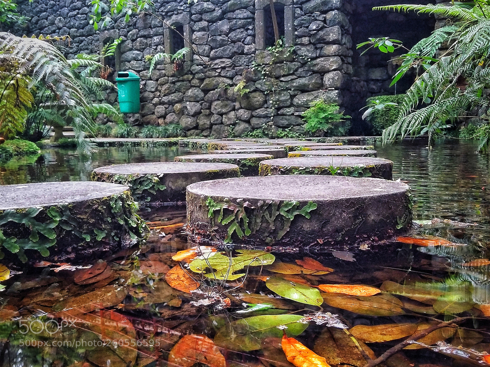 Samsung Galaxy Grand Prime sample photo. Stone path by water photography