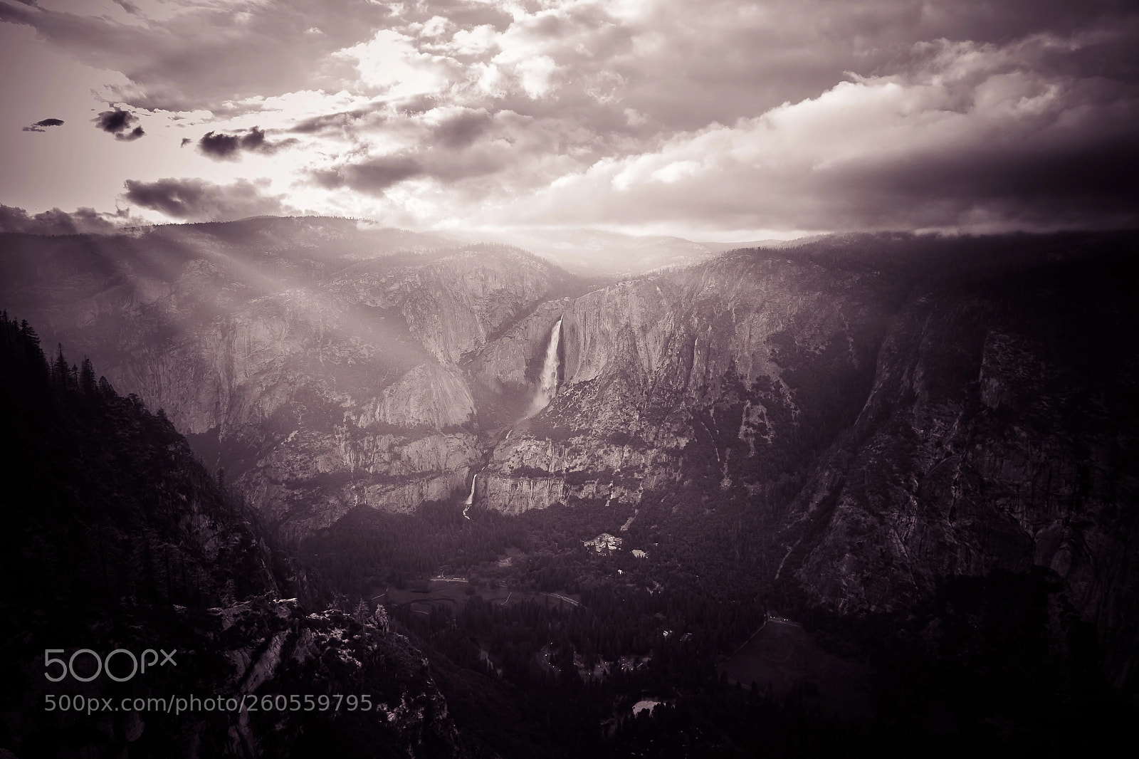 Canon EOS 6D sample photo. Yosemite falls photography