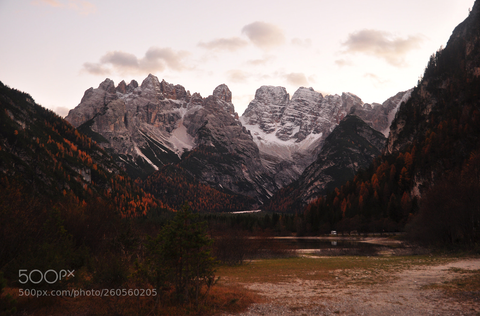 Nikon D90 sample photo. Dolomithian sunset photography