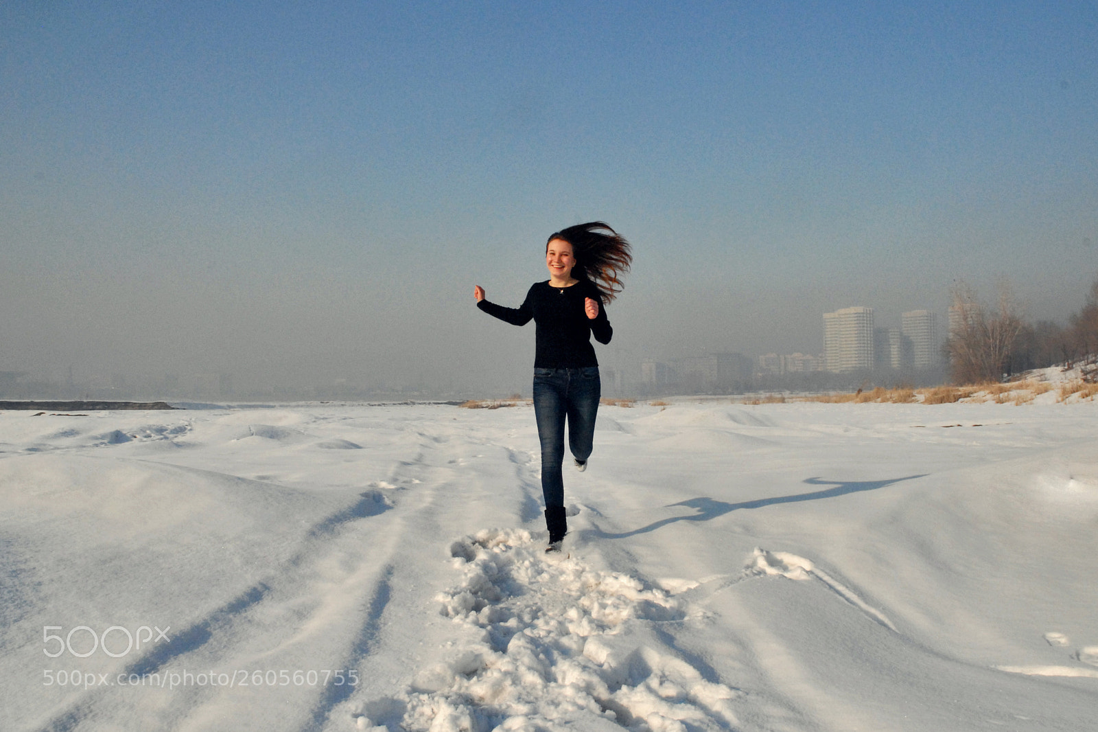 Nikon D200 sample photo. Winter sun photography