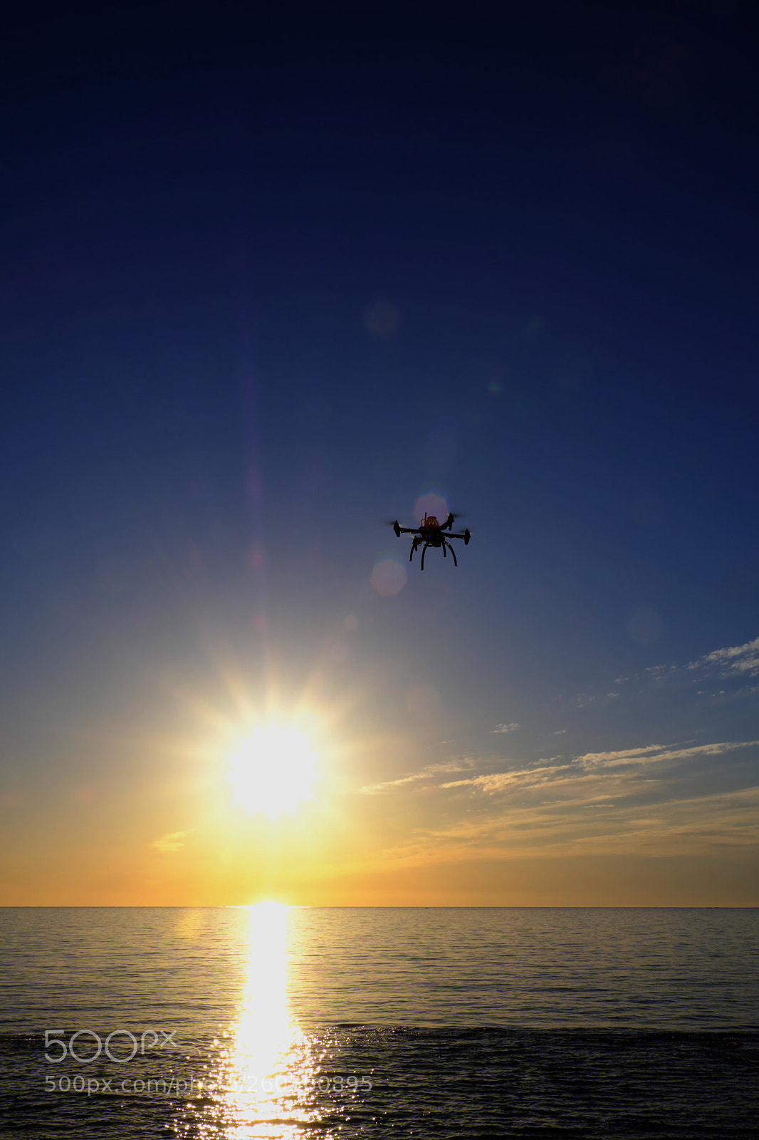 Fujifilm X-T20 sample photo. Drone over sea photography
