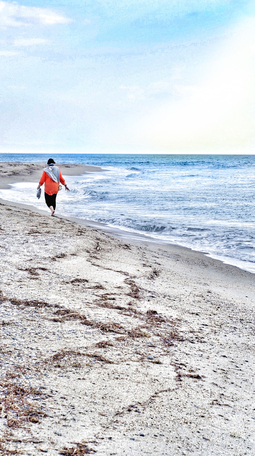 Sony Alpha DSLR-A200 sample photo. The smell of waves photography