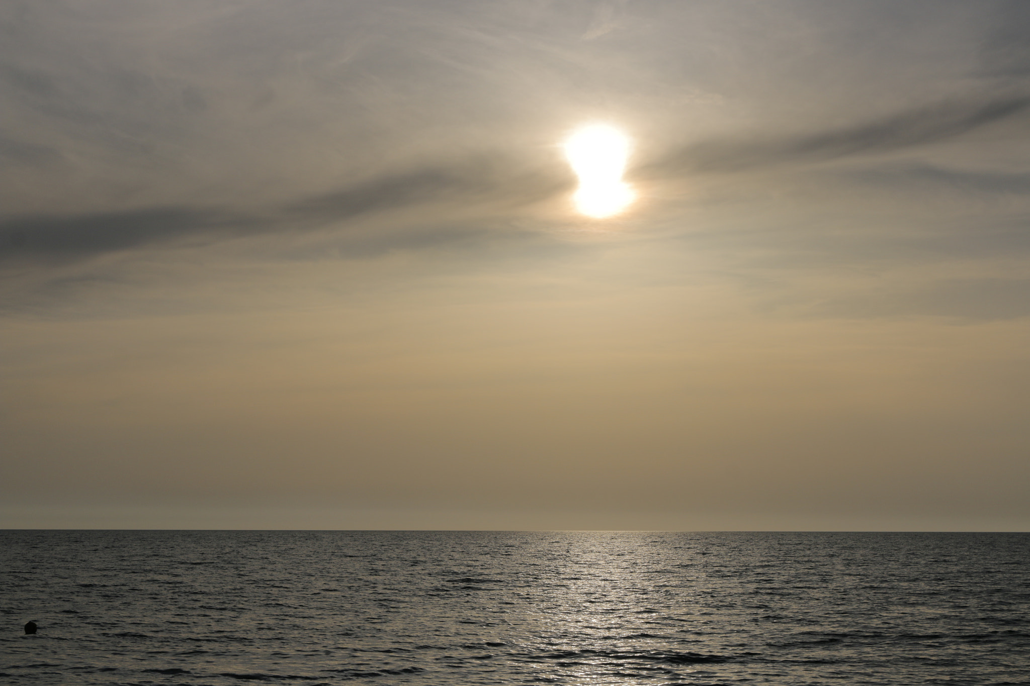 Canon EF 24-70mm F4L IS USM sample photo. Sunset in the black sea photography