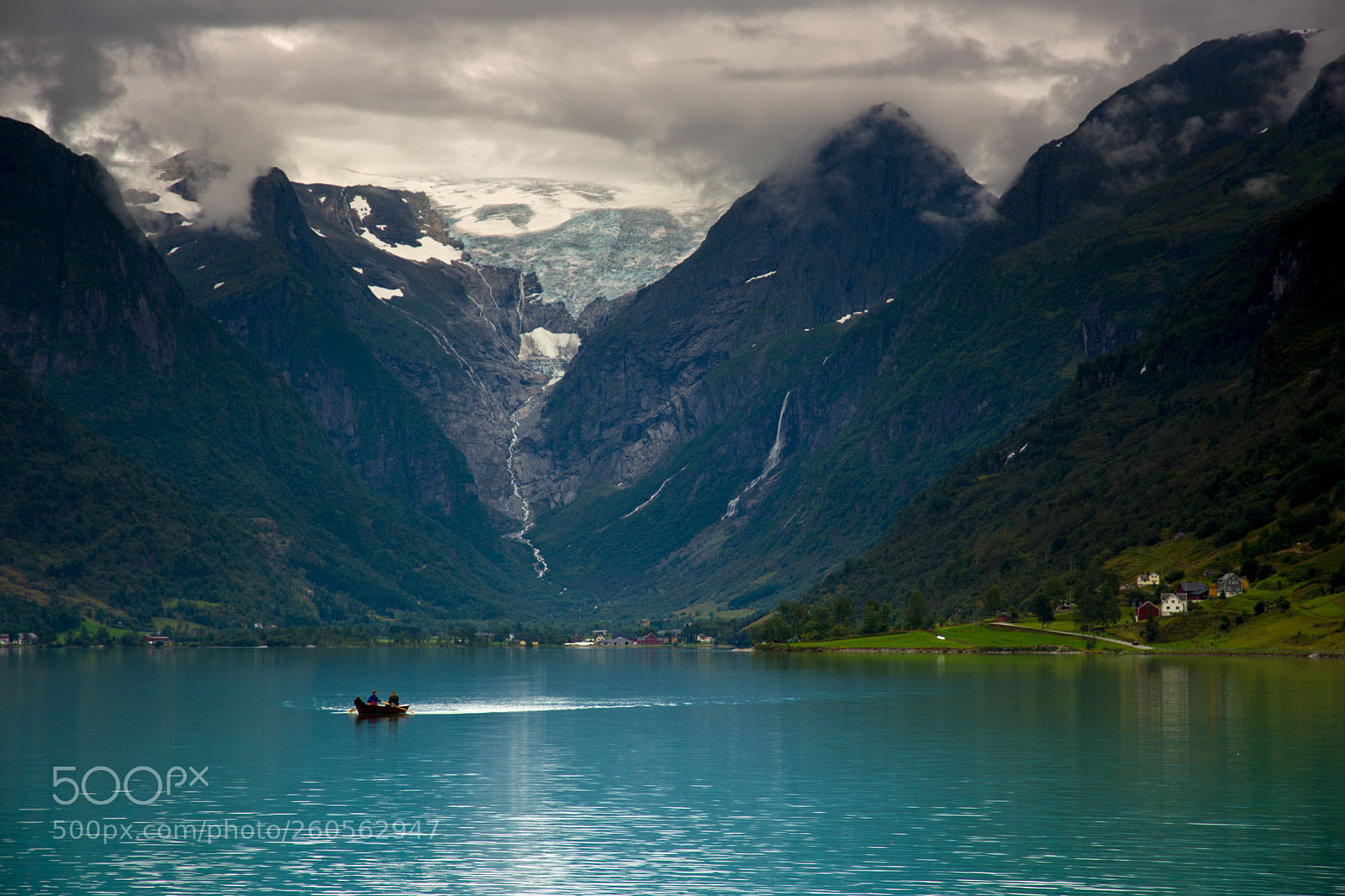 Nikon D7200 sample photo. Briksdal glacier photography