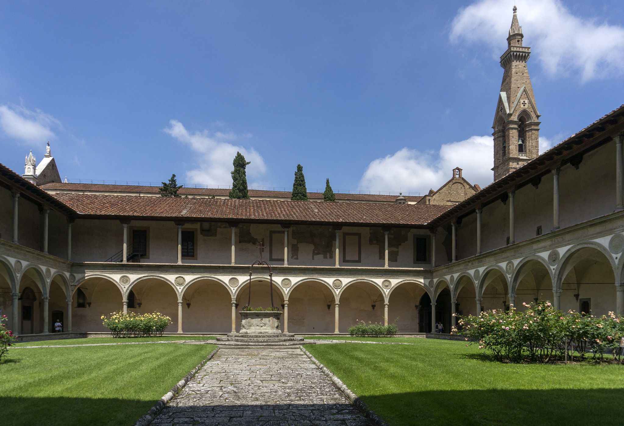 Sony Alpha NEX-6 sample photo. Brunelleschi cloister, cappella de pazzi photography