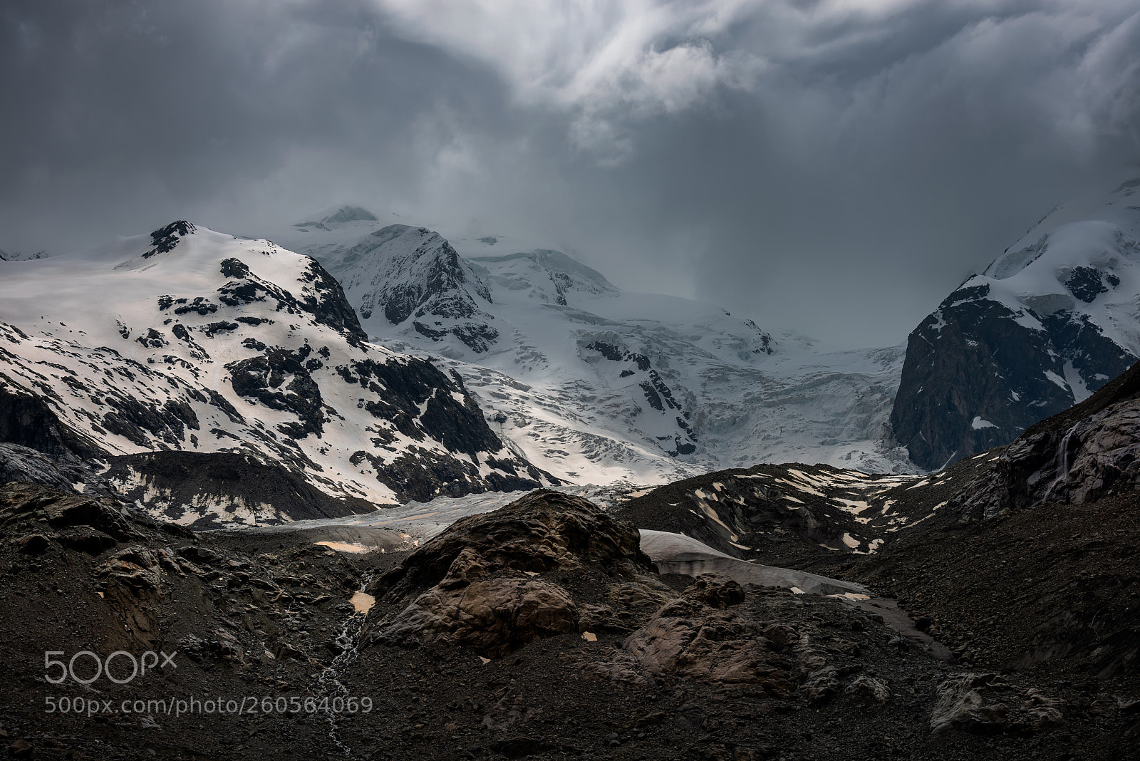Nikon D800 sample photo. Morteratsch photography