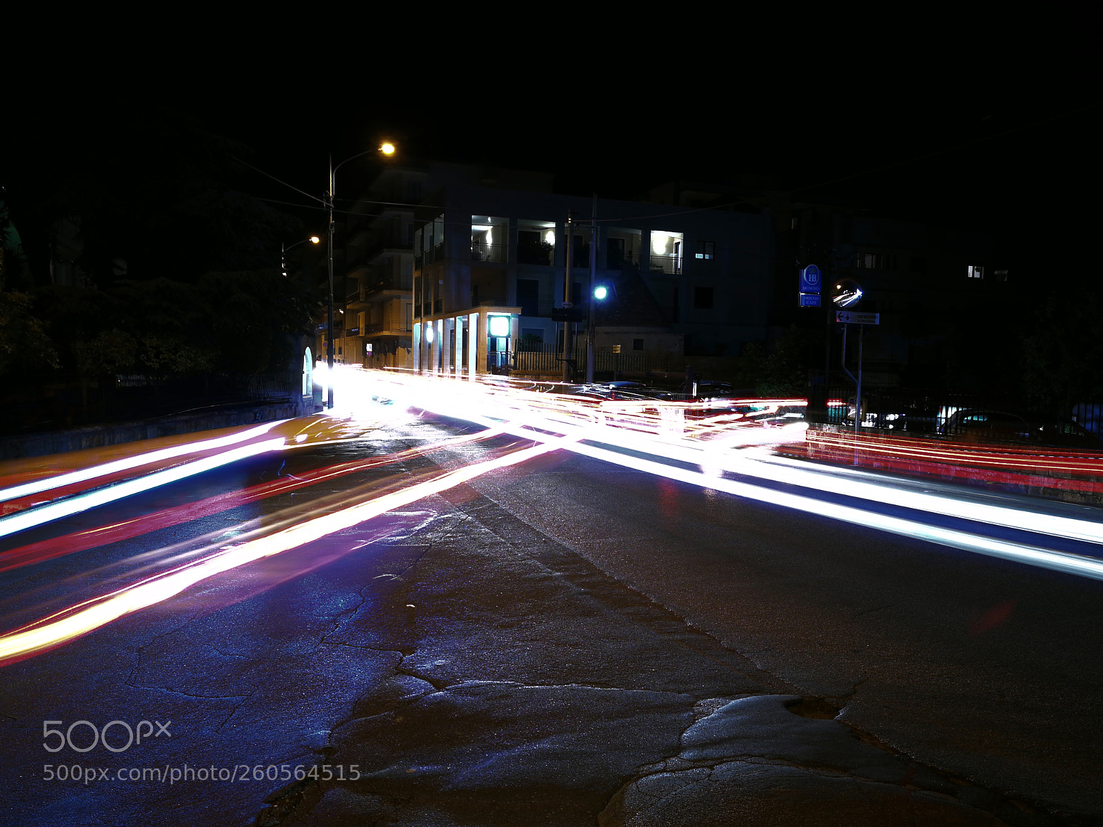 HUAWEI P10 sample photo. Lights in night photography