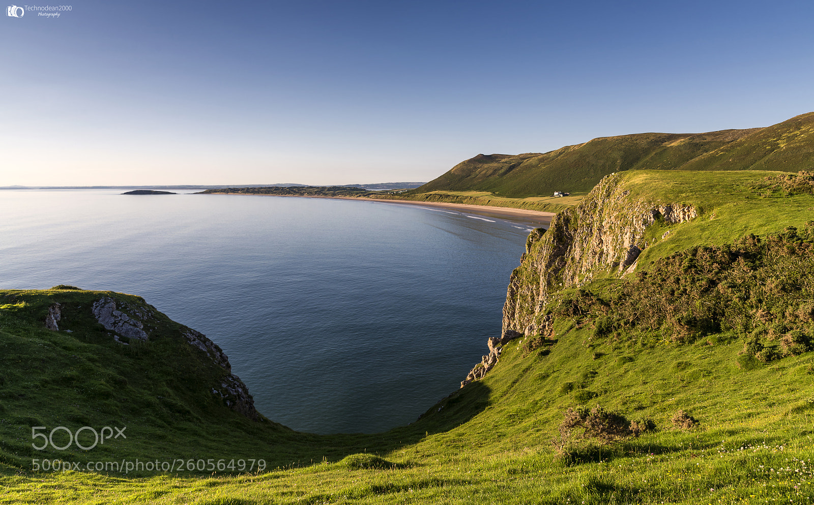 Nikon D610 sample photo. Rhossili photography