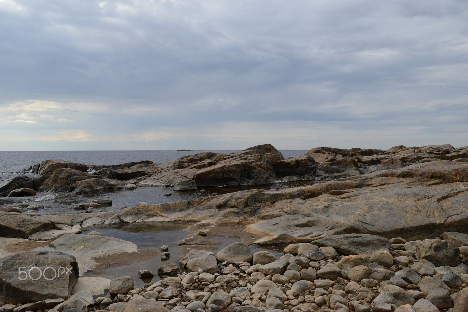 Nikon D800 sample photo. Rocky shore photography