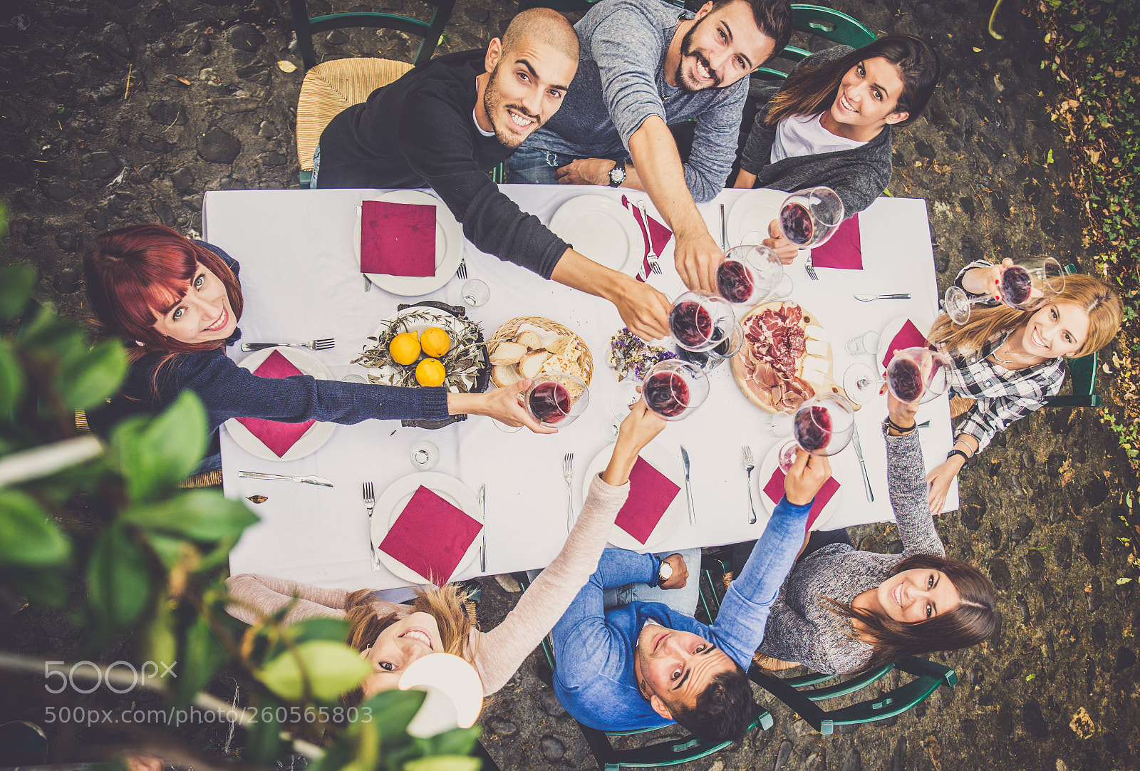 Nikon D610 sample photo. Friends having dinner in photography