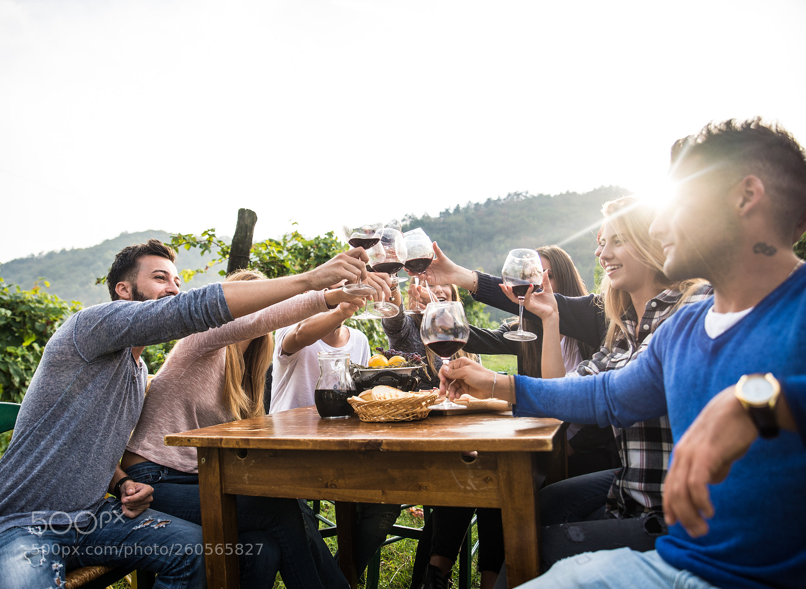 Nikon D610 sample photo. Friends having dinner in photography