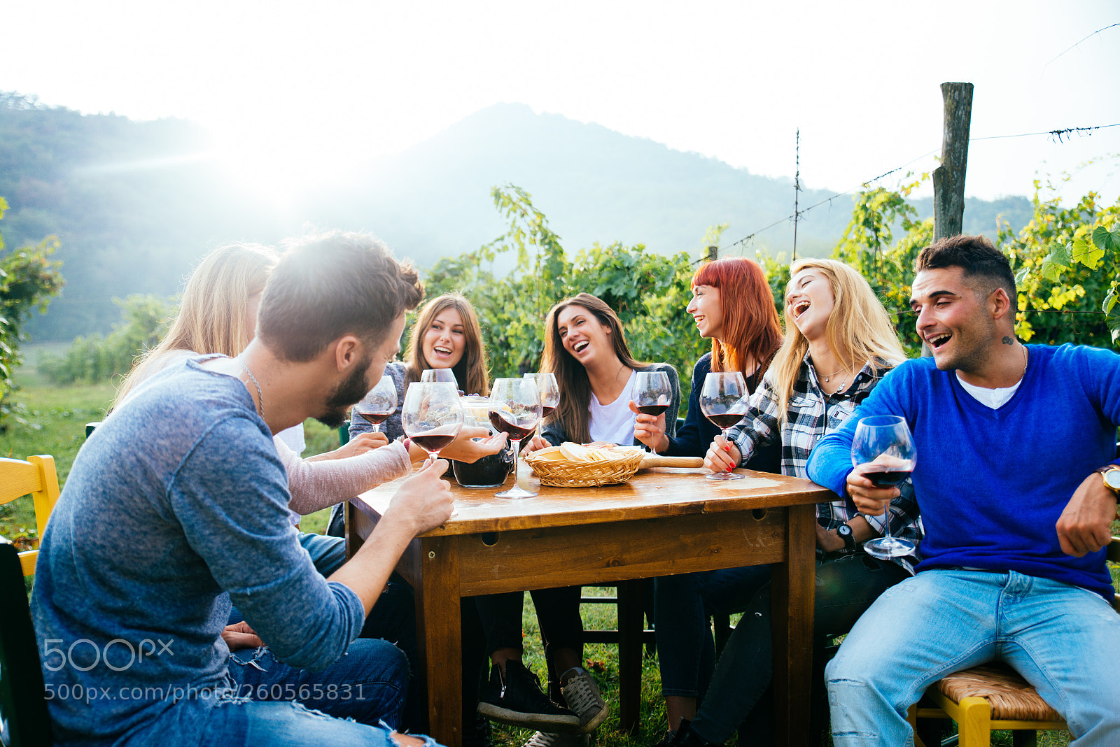 Nikon D610 sample photo. Friends having dinner in photography