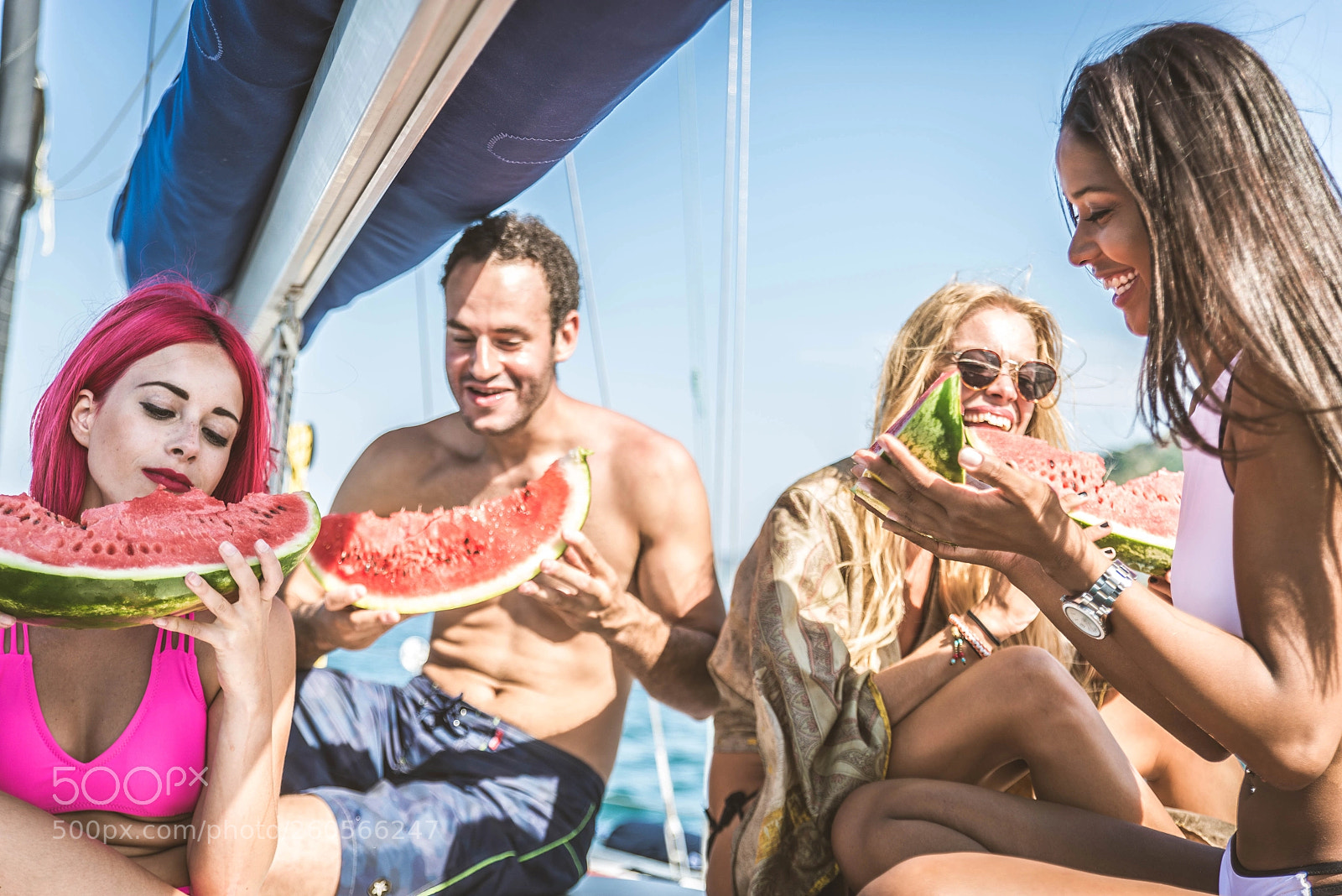 Nikon D610 sample photo. Friends on sailing boat photography