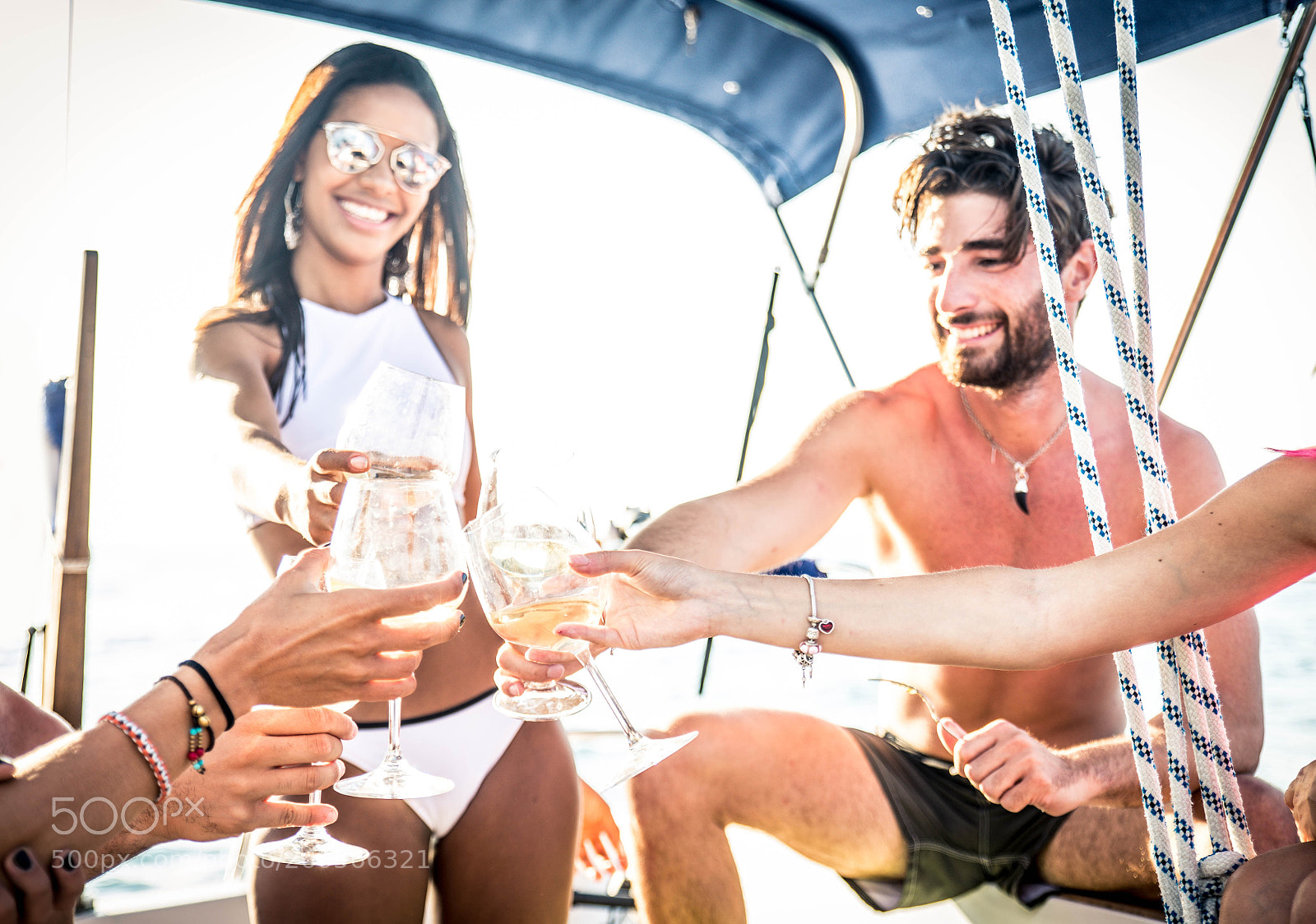 Nikon D610 sample photo. Friends on sailing boat photography