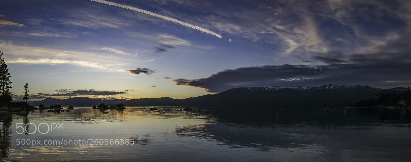 Canon EOS 750D (EOS Rebel T6i / EOS Kiss X8i) sample photo. Lake tahoe sunset photography