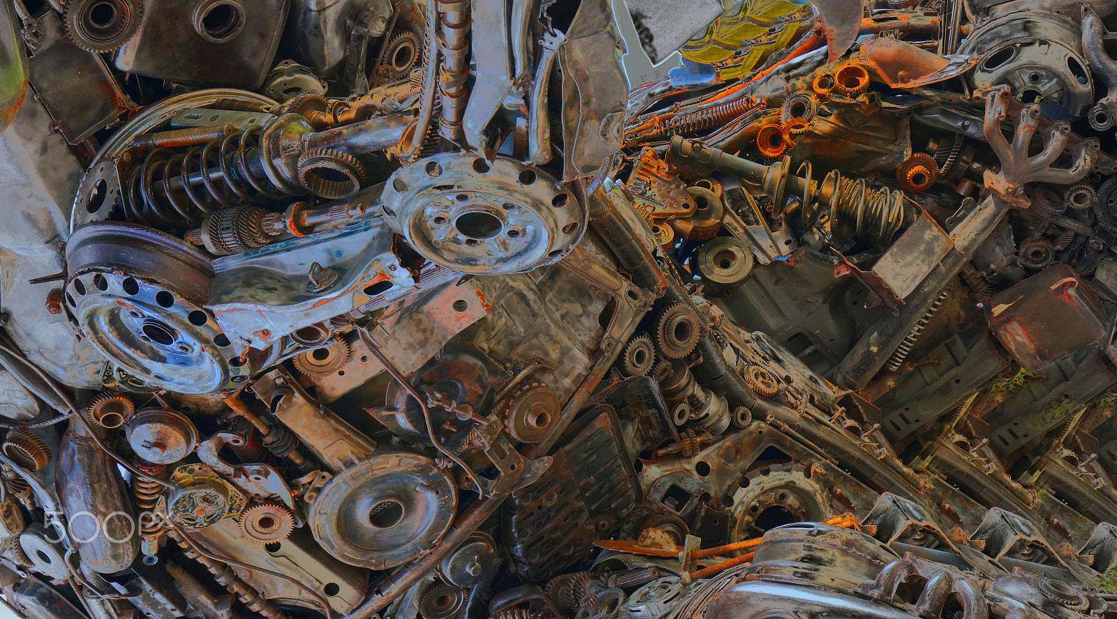Sony Alpha NEX-6 sample photo. Metallic arrangement photography