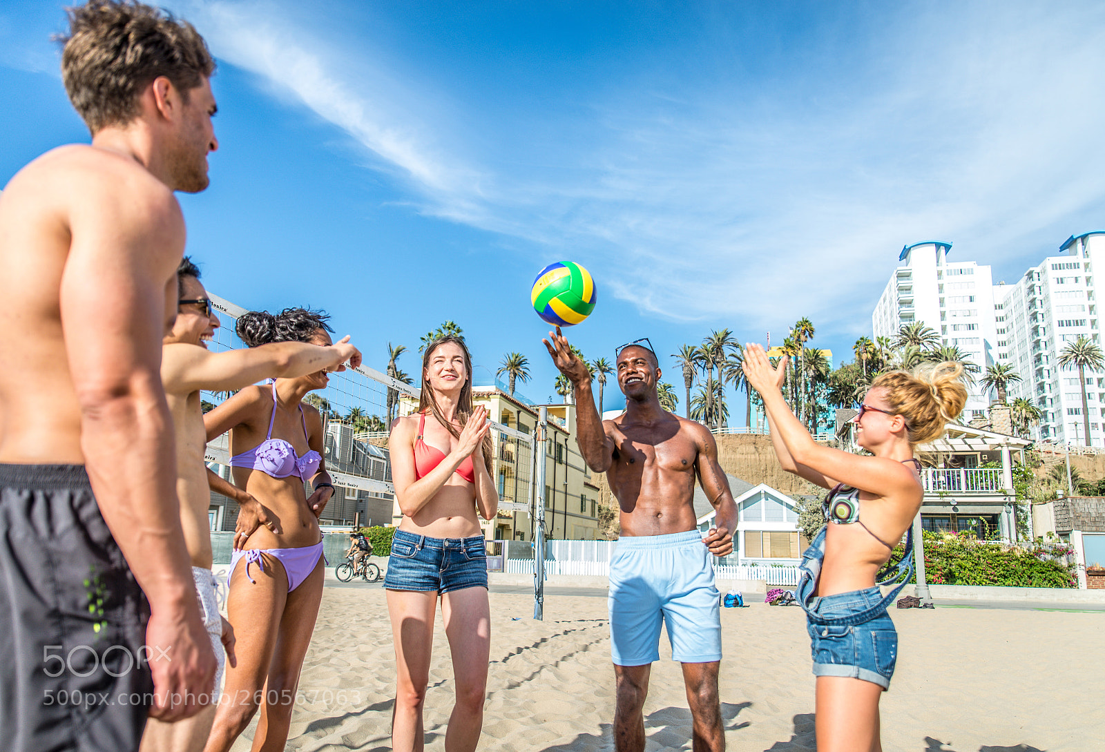 Nikon D610 sample photo. Friends play beach volley photography