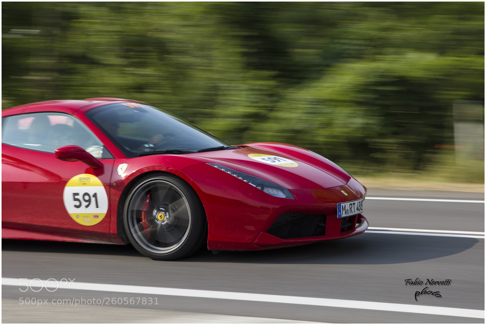 Canon EOS 7D Mark II sample photo. Ferrari photography