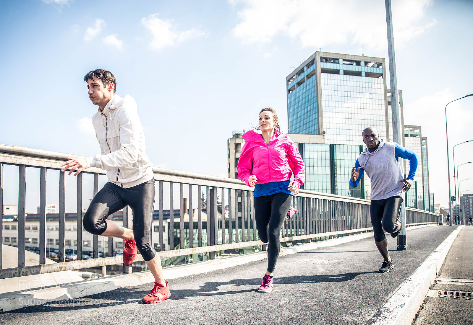Nikon D610 sample photo. Runners photography
