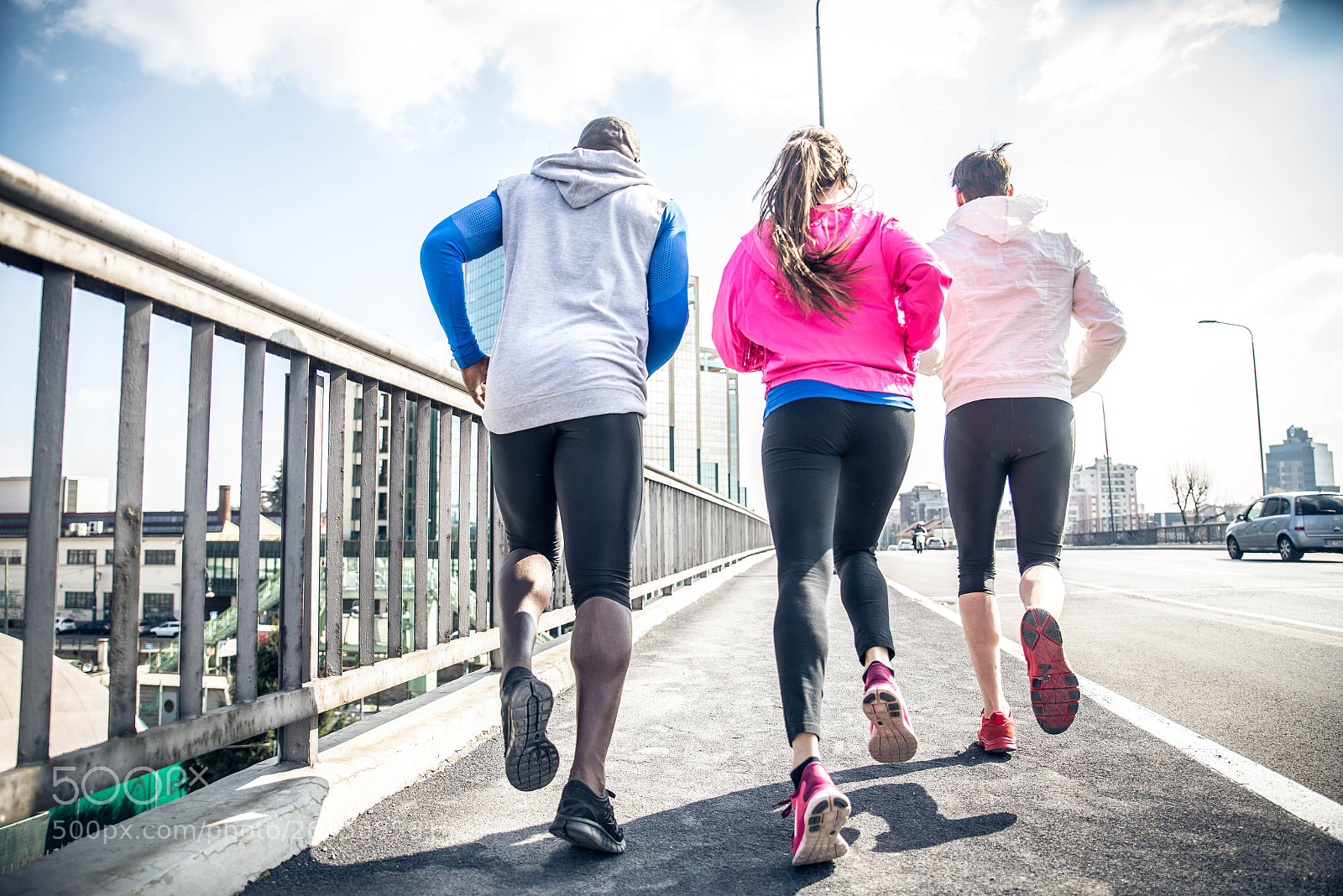 Nikon D610 sample photo. Runners photography