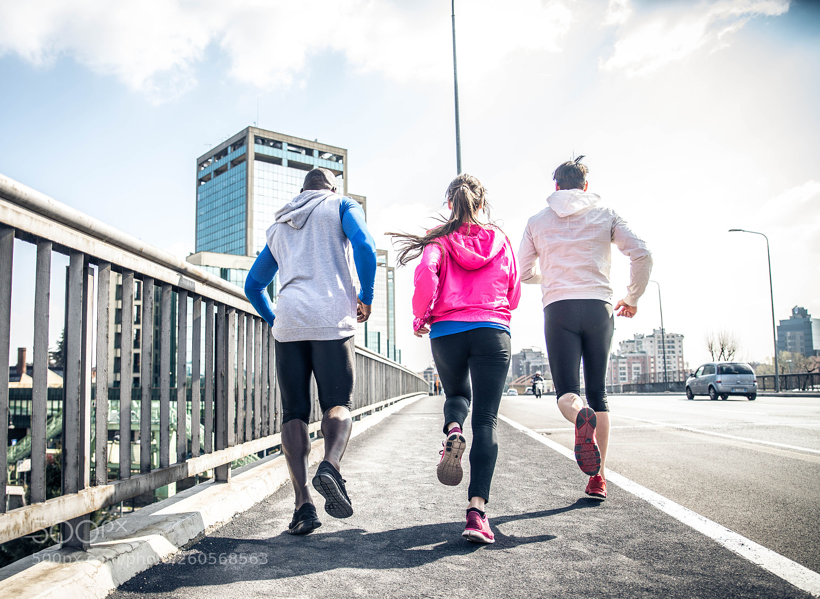 Nikon D610 sample photo. Runners photography