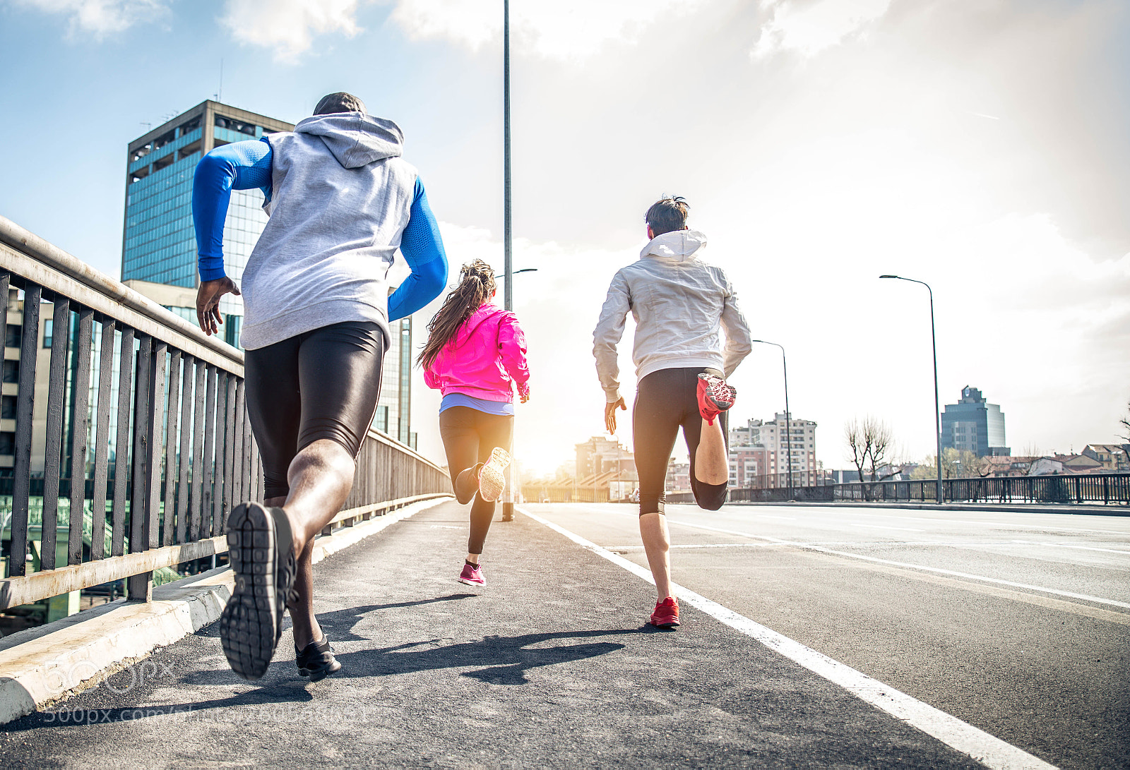 Nikon D610 sample photo. Runners photography
