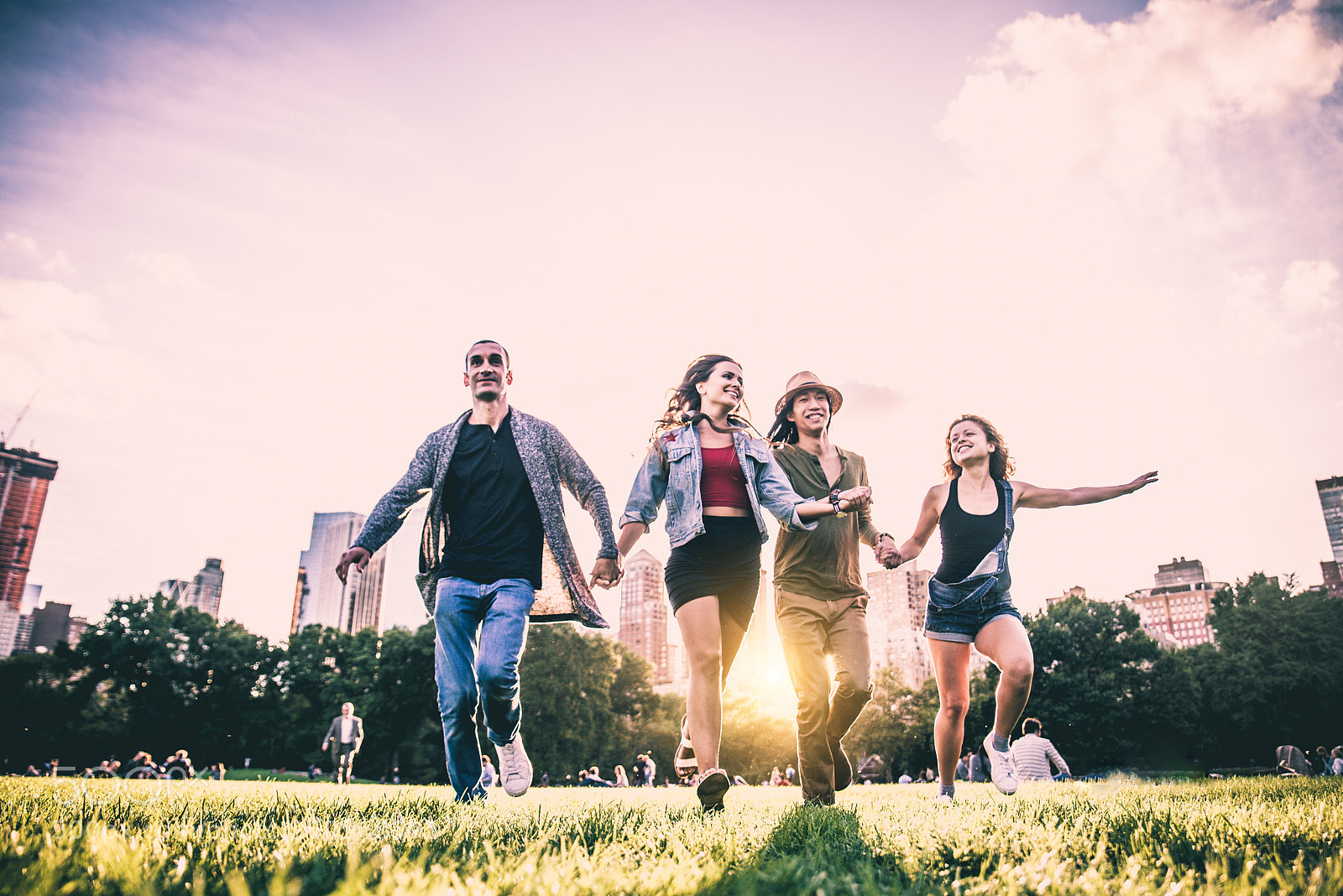 Nikon D610 sample photo. Group of friends in photography